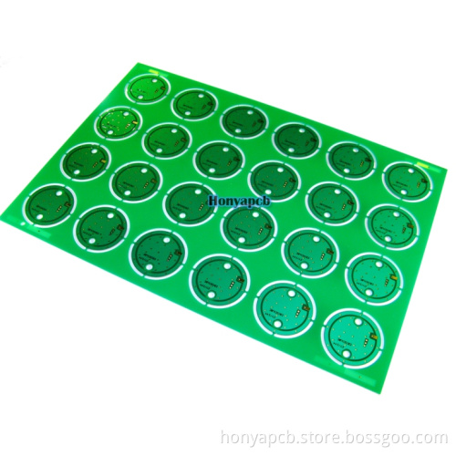 Double Sides PCB, Board Thickness 1.0mm, Immersion Gold
